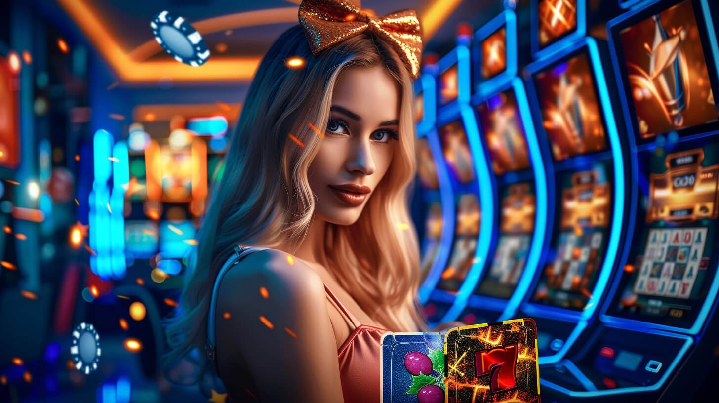 Pengguna bermain Live Casino melalui smartphone dengan tampilan interaktif